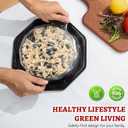 Chicken Shredder | Chicken Shredder Tool Twist | Meat Shredder for Chicken Breast, Visible Kitchen Gadgets Grinder Machine, Anti-Slip Strip, Ergonomic Handle, BPA Free, Easy Clean (Black)