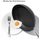 OXO Professional 8" Frying Pan Skillet, Hard Anodized Ceramic Nonstick Cookware PFAS-Free, Induction Suitable, Stainless Steel Handle, Diamond Reinforced Coating, Dishwasher Safe, Oven Safe, Black
