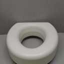 Cardinal Health Elevated Toilet Seat Without Clamp, 4.5IN, 300LB