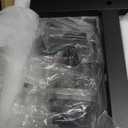 Ecoprsio Over-The-Toilet Storage Rack, 3-Tier Bathroom Organizer Shelf Over Toilet, Freestanding Space Saver Toilet Stands with 4 Hooks, Black