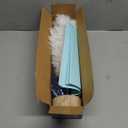 Juegoal White Mini Christmas Tree, 24 Inch/2 FT Lighted Tabletop Artificial Xmas Pine Tree, Small Spruce Tree Light Up Battery Operated & Timer with 50 LED Lights, for Holiday Winter Home Party Decor