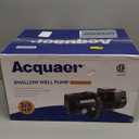 Acquaer 3/4HP Shallow Well Jet Pump,Cast Iron, Well Depth Up to 25ft, 115V/230V Dual Voltage, Automatic Pressure Switch