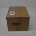 STARSIDE 12 oz Glass Juice Bottles with Lids 8 Pack - Square Reusable Drinking Jars for Juicing, Milk, Kombucha - Includes 1 Bottle Brush, 12 Colored Labels