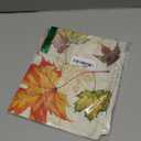 Fahrendom Fall Maple Leaves Lumbar Decorative Rectangle Pillow Cover 12 x 20, Autumn Farmhouse Rustic Porch Patio Outdoor Pillowcase, Thanksgiving Seasonal Sofa Couch Cushion Case Home Decor