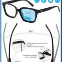 OCCI CHIARI 1.25 Bifocal Reading Glasses Women Blue Light Blocking Oversized Readers 1.0 1.25 1.5 1.75 2.0 2.25 2.5 2.75 3.0 3.5(Black,1.25)