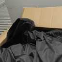 10L0L 4 Passenger Golf Cart Enclosure for Club Car DS Short Roof, 600D Waterproof Golf Cart Rain Cover, Heavy Duty Driving Enclosure, Snowproof Windproof, with Clear PVC Windows & Tail Light Panel (Black)