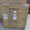 100-109.41" Extra Wide Baby Gate Pressure Mounted 30" Tall White