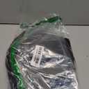 Blooming Jelly Womens High Waisted Bikini Sets Drawstring Tummy Control Swimsuits Crisscross Tie Back Bathing Suit (XX-Large, Black)