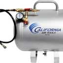 California Air Tools CAT-AUX10A Lightweight Portable Aluminum Air Tank, 10 Gallon, Silver