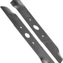 Greenworks Replacement Lawn Mower Blades (Fits : 20' Mower / 25302)