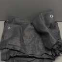 90% Sun Shade Cloth, 6x6 FT Pergola Shade Patio Cover, UV-Resistant, Breathable Sunshade Screen Fabric for Outdoor, Camping, RV, Garden, Deck, Porch, Backyard, Pool (Gray)