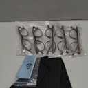 NORPERWIS 5 Pairs Reading Glasses - Standard Fit Spring Hinge Readers Glasses for Men and Women (Black Purple Red Blue Brown, 5.00)