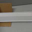 LazBlinds Cordless Cellular Shades, No Tools No Drill Blackout Honeycomb Shades Pleated Blinds for Windows, 34" W x 64" H, Silver White