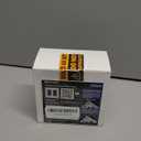 (10 Pack) BESTTEN USWP6 Matte Snow White 2-Gang Screwless Wall Plate, Decorator Outlet Cover, H4.69 x W4.73, for Light Switch, Dimmer, USB, GFCI, Receptacle