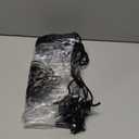 2 Pieces Clear Drawstring Bags, Waterproof Small Clear Bag for Stadium Colleges Sport Event Work Concert Security Approved