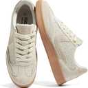 LUCKY STEP Women's Retro Fashion Sneakers Classic Casual Walking Shoes Non Slip Comfort Skate Shoes 8