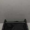 SPORT BEATS Stadium Seats with Back Support Bleacher Chairs with Back and Cushion Thick Padded Bleacher Seats Includes Shoulder Strap (Black)