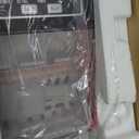 Countertop Ice Maker Machine, 8 Ice Cubes in 6 mins, 26lb/Day Ice with 2 Sizes- Portable Mini, Energy Saving & Basket/Scoop for Home/Party/Travel/Camping/Bar,Black