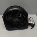 Amazon Basics Air Circulator Fan, Desk Fan for Bedroom, Home and Office, With 90-Degree Tilt Head, 3 Speed Settings, Lightweight (3 LBS), 35 Watts, Black, 11.1"W x 6.3"D x 10.9"H