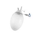 AMZ Wound Drainage Bulb 100 ML. Oval Shape Silicone Bulb Evacuator Medical Suction. Surgical Drainage Bulb. Needle-Free Wound Drainage Reservoir for Closed Wound. Jackson Pratt Drain Bulb