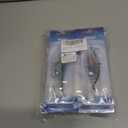 2 x Fishing Bait, Soft Bait, Shrimp Fishing Artifact, Home Fishing Bait, Suitable for Saltwater Lakes, Sea bass, Trout, 2 Pieces (Light gree)