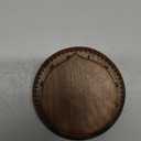 Walnut Wood Kitchen Timer  60 Minute Mechanical Countdown, Wooden Cooking Timer for Baking, Study & Home (8cm)