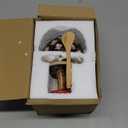 Mushroom Salt Cellar With Lid Ceramic Salt Box White Salt Bowl Salt Container With Lid Salt Pig With Bamboo Spoon Salt Holder Salt Well Salt Keeper