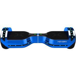 Hover-1 Chrome Electric Hoverboard | 6MPH Top Speed, 6 Mile Range, 4.5HR Full-Charge, Built-In Bluetooth Speaker, Rider Modes: Beginner to Expert