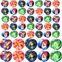 45 Pack Yo-Yo Alloy Response Balls Bulk Colorful Yo-Yo Cool Response Yoyos Automatic Return Technology Balls for Beginners Boys Adult Training Party Gifts