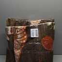 Mushroom 8x10 Rug for Living Room Non Slip Washable 8 X 10 Rug for Bedroom with Rubber Back Soft Low-Pile Stain Resistant Foldable Large Carpet for Office Nursery Dining Room Brown