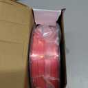 Kingroon Silk PLA 3D Printer Filament, Dimensional Accuracy +/- 0.03 mm, 1 kg Spool(2.2lbs), PLA Shiny Filament 1.75 mm (Red)