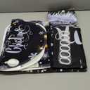 Christmas Bathroom Decor Set with Shower Curtain, Rug, Toilet Lid Cover & Mat  Snowman and Tree Design  Red Holiday Bathroom Set  Waterproof Fabric Curtain with Hooks  Festive Xmas Decoration (Hohoho)