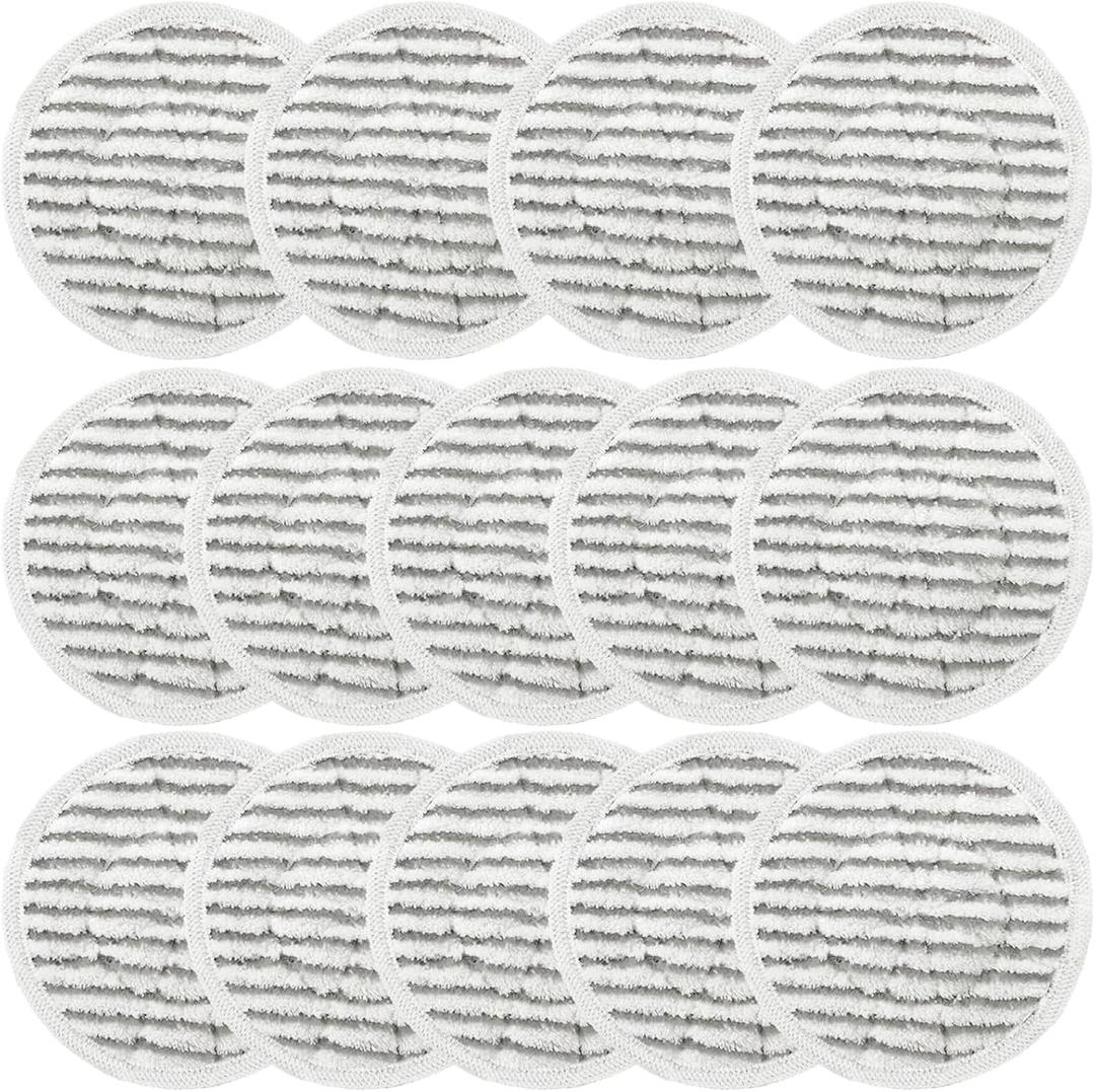 14 Pack S7001 Pads Replacement Steam Mop Pads for Shark S7001 S8201 S7201 S7000AMZ S8001 S7000 S7005 S7020 Series Steam Mop Pads,Steam & Scrub All-in-One Scrubbing Mop Pads,Compare Part #:XKITP7000