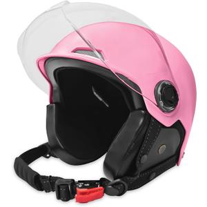 Motorcycle Helmet for Adults Half Helmet with Windproof Mask for Cruiser , Road Bikes, Electric Bikes, Scooter Cool Helmet for Men and Women,DOT Approved, Medium