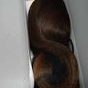 LONAI Claw Clip Ponytail Extension for Women 24 Inch Curly Wavy Ponytails Extensions Clip in Ponytail Hair Extensions Pony Tail Clip on Ponytails Hair Piece (Almond brown)