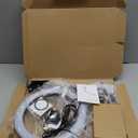 Magnetic Ring Light with Stand with Phone Holder,Overhead Phone Mount for Desk,10" LED Tripod for iPhone with Ring Light and Remote,Phones Stand for Video Recording,Live Streaming,Cooking Video