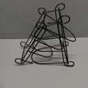 Artliving 3-Tier Plate Holder Display Stands - Metal Scrollwork Dish Rack - Cabinet Organizer - Set of 2