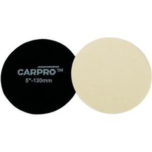 CARPRO Glass Polishing Pad - Polish Glass Scratches Etching, Correct and Clean Damaged Windshield & Window Glass - 5" (1 Pack)