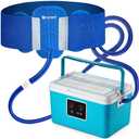 Ice Machine for Knee After Surgery for Post-Surgery Care, Cold Therapy Machine System for Knee and Joint Compression Pad, Strong and Joint Compression Pad, Lightweight 6-Quart Cooler