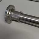 Ivilon Tension Curtain Rod - Spring Tension Rod for Windows or Shower, 24 to 36 Inch. Satin Nickel