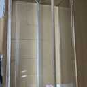 Acrylic Mail Organizer File Sorters for Desk,2-Section Laddered Desktop Vertical Letter Holder,Desk Organizer Workspace Organizer