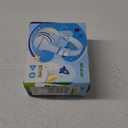 iClever BTH12 Kids Bluetooth Headphones,Colorful LED Lights Kids Headphones Wireless,74/85dBA Safe Volume,85H Playtime,Fast Charging,Bluetooth 5.2,Over Ear,Built-in Mic for iPad/Tablet/Airplane,Blue