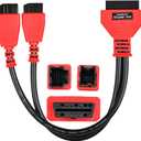 Autel Original OBD2 Adapter for Chrysler 12+8 Programming Cable Connector, Bypass Gateway Protocol Cable, Work on MaxiCOM MK808SMK808BT PRO MX900 MaxiSys MS906 PRO MS906 PRO-TS MS919 MS909 Ultra