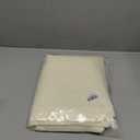 Hiasan Ivory Tablecloth for Rectangle Tables - Waterproof and Spillproof Washable Fabric Table Cloth for Dining Room Kitchen, 70 x 120 Inch