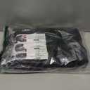 Maliton Inflatable Foot Rest Pillow for Travel,Kids Airplane Bed,Adjustable 3 Layers Height Leg Pillow of Air Travel Essentials,Car, Office, Home - Fast Inflation (Grey)