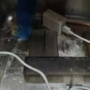 SIBAYS 4Gal/15L Dog Water Fountain for Large Dogs, Stainless Steel Large Pet Water Fountain, Ultra Quiet Automatic Dog Water Bowl Dispenser with Water Level Window and LED Light(FS78, Silver-Grey)