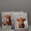 OWNANRTHM Highland Cow Bathroom Canvas Wall Art Funny Animals Bathroom Picture Cow Bathroom Wall Art Animals on Toilet Painting Animals in the Bath Poster for Bathroom Framed 12" x 16" x 3 Pieces