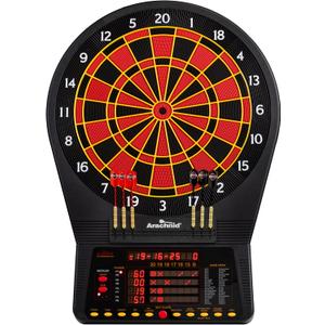 Arachnid Cricket Pro Tournament-Quality Dartboard with 35 Games and 318 Variations (6 Cricket Games)