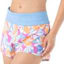 Roxy Women's Board Shorts Tummy Control, 4-Way Stretch, Quick-Dry 2" Inseam Swim Shorts, UPF 50+ Beach Shorts XS