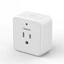 TESSAN Voice Control Outlet, On/Off Light Switch Socket for Night Light, Coffee Maker, Lamp, Fan, Power Plug for Household Appliance, 10A/1250W